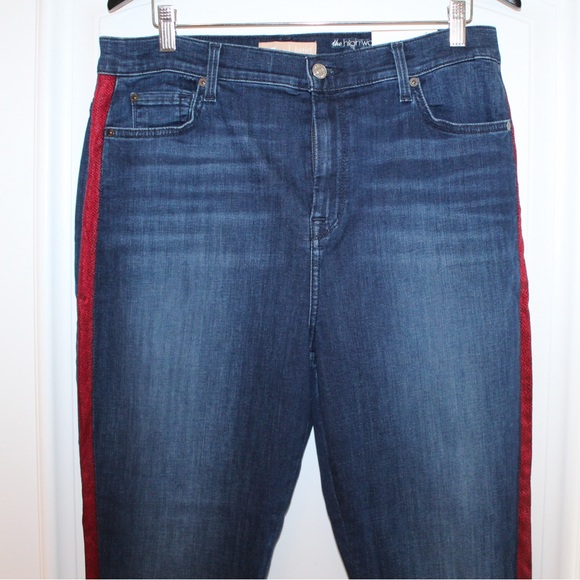 7 For All Mankind High Waist Ankle Skinny jeans (women’s 32) (NWT) - Picture 2 of 13